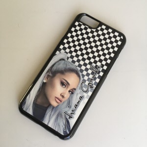 Opdruk: Ariana Grande Checkered